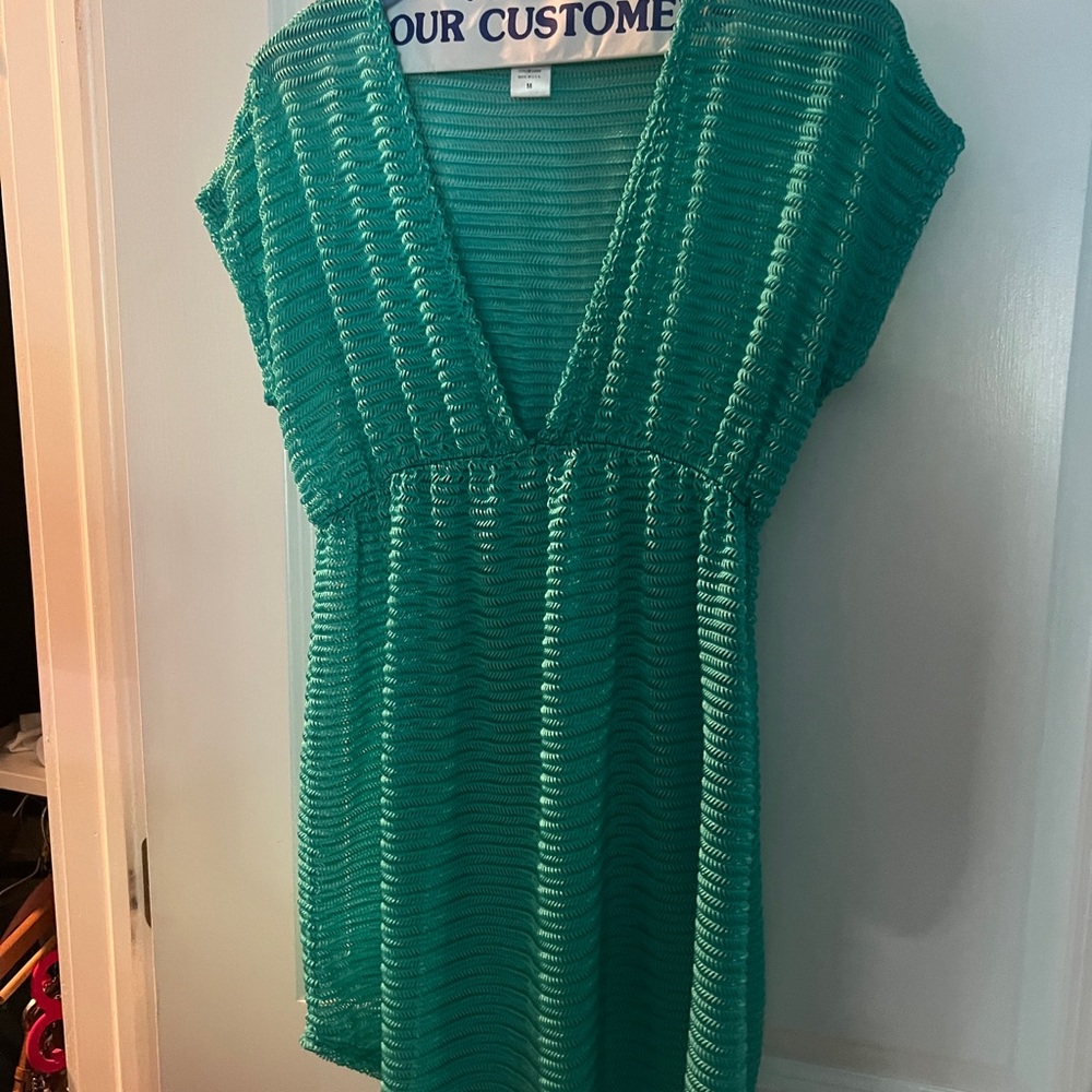 South Moon Under teal size medium swim coverup